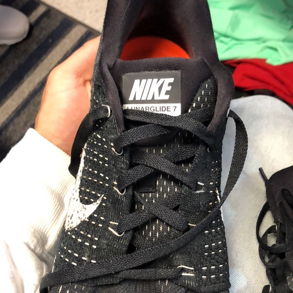 Nike Lunarglide 7 black and grey hell supported - Picture 5 of 10